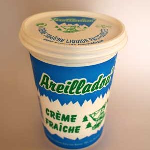 crème fraîche liquide Areilladou Ardèche