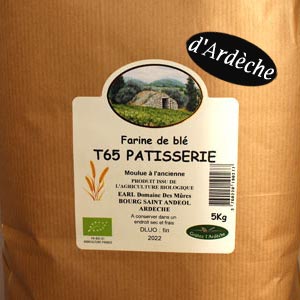 farine bio t65 Ardèche 5kg