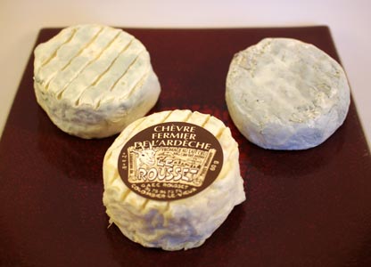 le Rousset fromage de chèvre fermier d'Ardèche